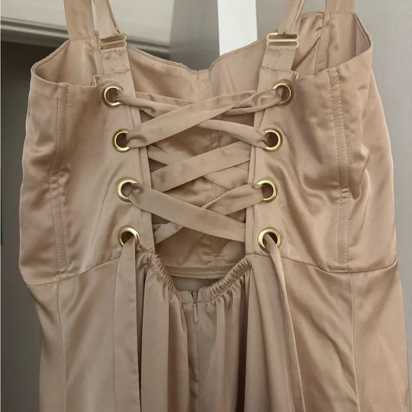 Show Me Your MuMu Champagne Dress - Clarissa Corset - Picture 8 of 10